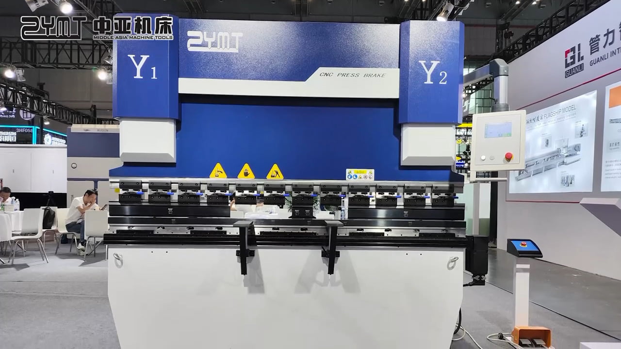 ZYC-63T2500折弯演示